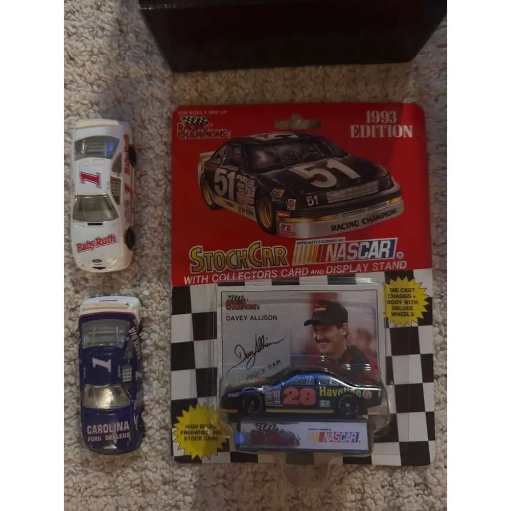 Vintage NASCAR Diecast Car Lot Racing Champions Road Champs Allison Wallace